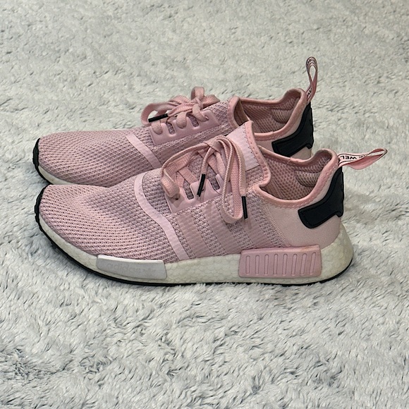 Adidas NMD R1 Pink sneakers. Women’s 10 or Men’s 9 - Picture 1 of 5